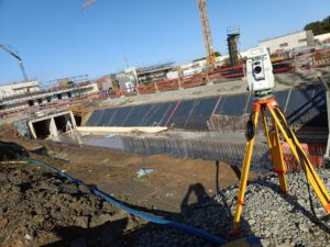 Echipamentele de masurare topografica RCBB instalate in teren